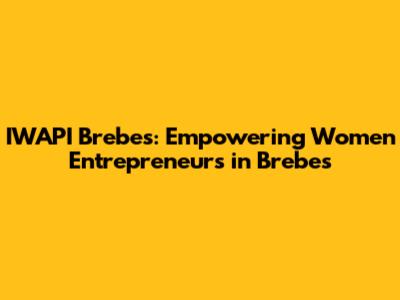 IWAPI Brebes: Empowering Women Entrepreneurs in Brebes